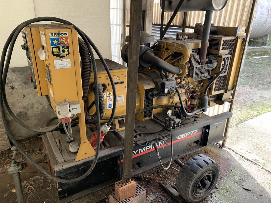 Caterpillar Olympian GEP 77 CAT engine