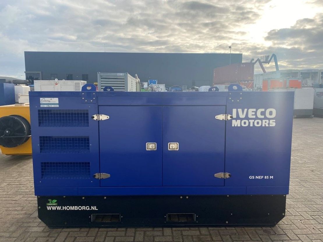 Iveco F4GE0485A Marelli 100 kVA Supersilent generatorset as New ! - Photo 20