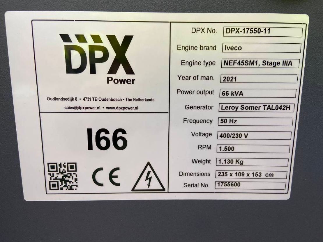 Iveco NEF45SM1 - 66 kVA - Stage IIIA - DPX-17550 - Photo 14