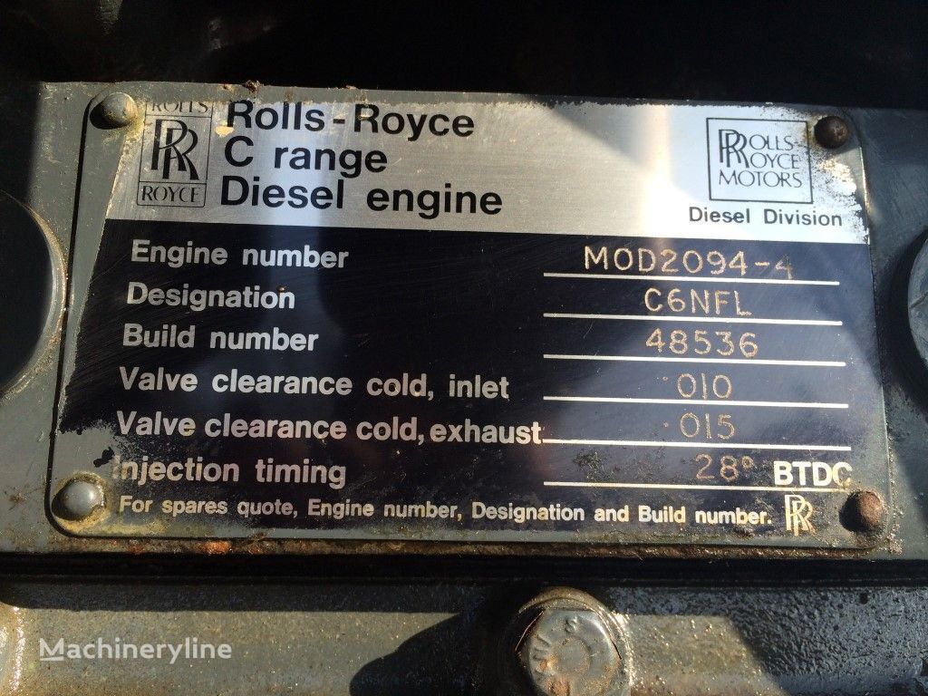 Générateur diesel PERKINS Rolls Royce 350 kVA generatorset - Photo 2