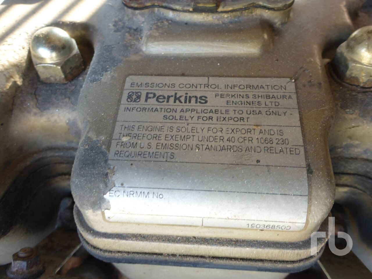 Autre groupe électrogène PERKINS JUBAILI BROS JP13 13 kVA Skid Mounted en vente aux enchères - Photo 9