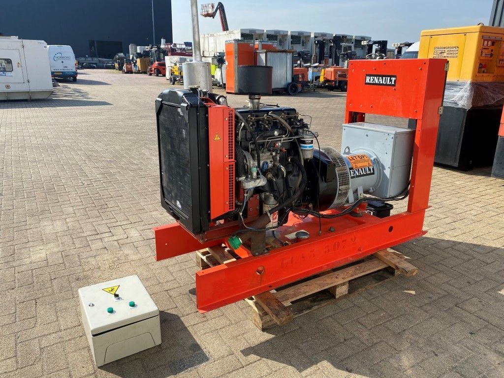 Générateur diesel PERKINS 4.236 Leroy Somer 43 kVA generatorset ex emergency - Photo 13