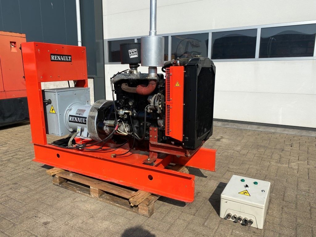 Générateur diesel PERKINS 4.236 Leroy Somer 43 kVA generatorset ex emergency - Photo 8